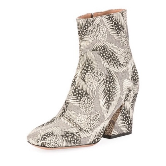 Dries Van Noten Brocade Cap-Toe 80mm Bootie - Picture 11 of 12